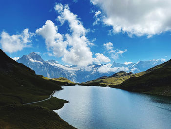 Lake up in the mountains