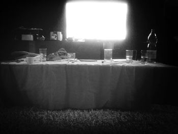 Close-up of food on table