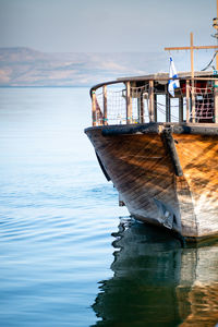 Boat in sea