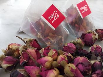 Close-up of vegetables for sale in market