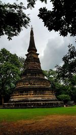 Low angle view of a temple