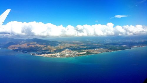 Aerial view of cityscape