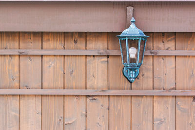 Full frame shot of old wooden door of house