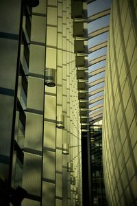 Low angle view of modern building