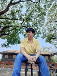 sitting