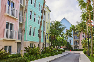 View of buildings in city