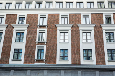 Full frame shot of residential building