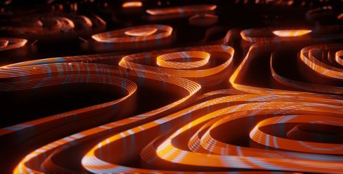 Abstract orange