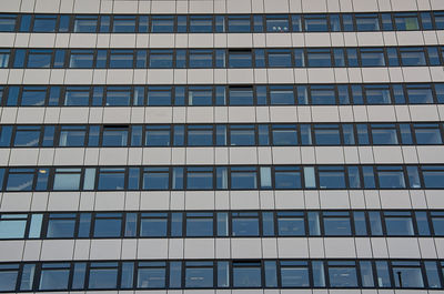 Full frame shot of modern building