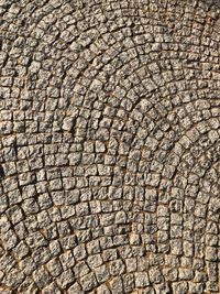 Full frame shot of stone wall