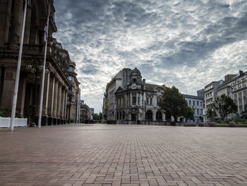 View of buildings in city