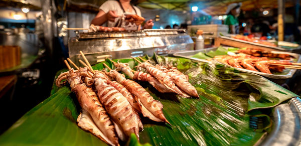 Vegetables for sale in market