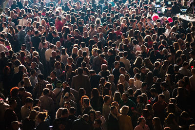 People at music concert