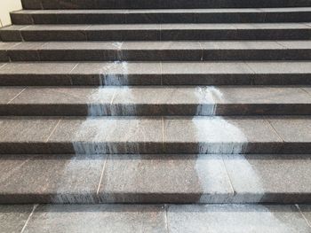 Full frame shot of staircase