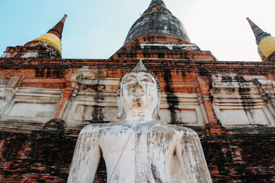 Statue of historic building