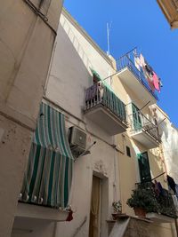 Low angle view of building against sky