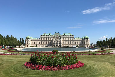 Bevedere castle in vienna