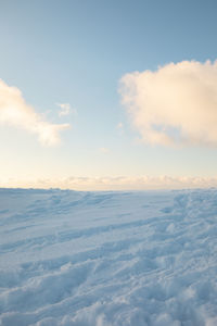 Scenic view of cloudscape against sky