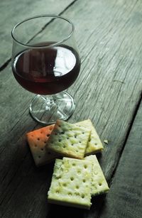 Close-up of drink on table