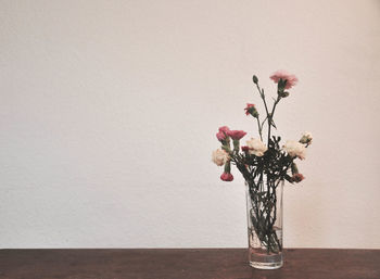 Close-up of flowers in vase