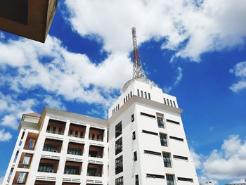 Low angle view of building against sky