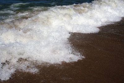 Scenic view of water against sky