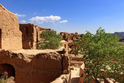 Old ruins against sky