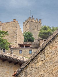 View of old building against sky