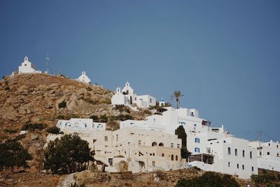 Buildings against sky in city