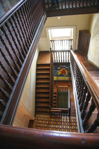 Low angle view of staircase