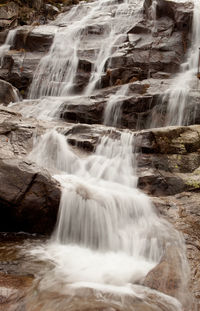 View of waterfall