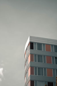 Low angle view of building against sky