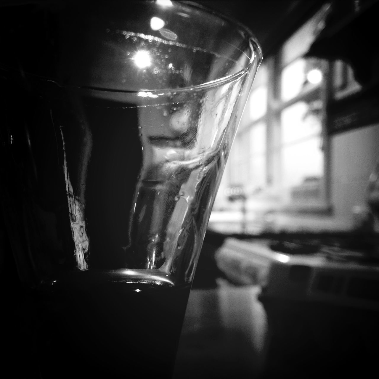 indoors, food and drink, close-up, glass - material, focus on foreground, drinking glass, table, drink, still life, transparent, refreshment, selective focus, glass, freshness, alcohol, restaurant, wineglass, no people, shadow, bottle