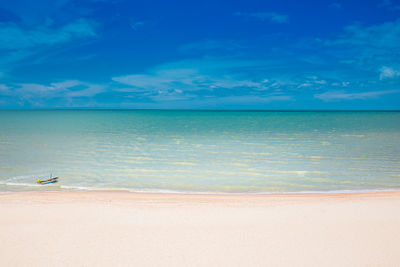 Scenic view of beach