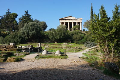 Temple of hephaestus, athens, greece