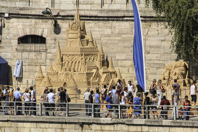 Group of people at beach