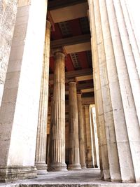 Low angle view of historical building