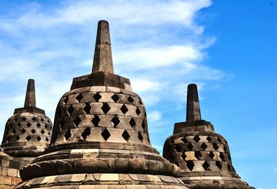 Low angle view of a temple