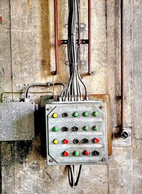 Graffiti on old wall