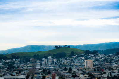 Cityscape against sky