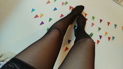 Close-up of fabric on fabric