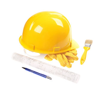 Close-up of yellow hat against white background