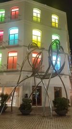 Close-up of modern building