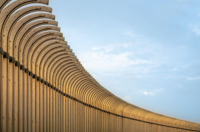 Low angle view of building against sky