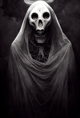 Premium Photo  Paranormal macabre ancient death monster concept