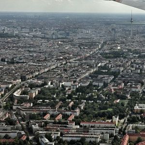 Aerial view of cityscape