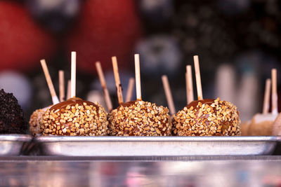 Close-up of cupcakes