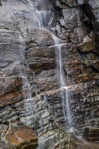 View of waterfall