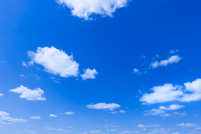 Low angle view of clouds in sky