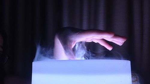 Man using mobile phone